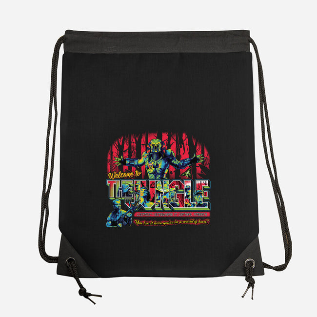 The Jungle-none drawstring bag-goodidearyan