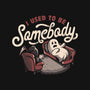 Used To Be Somebody-womens basic tee-eduely