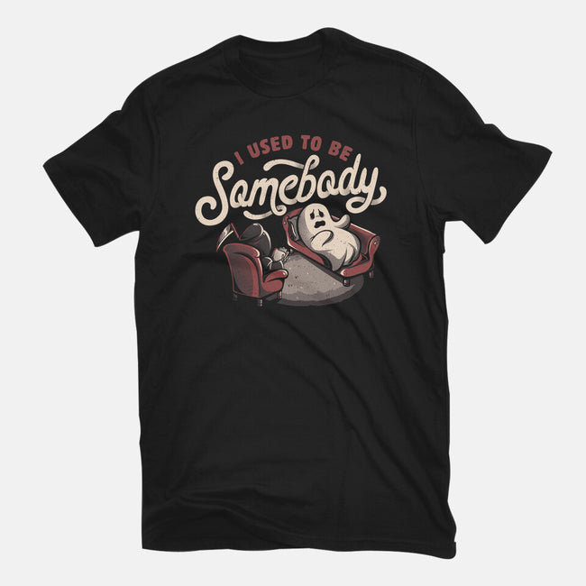 Used To Be Somebody-womens fitted tee-eduely