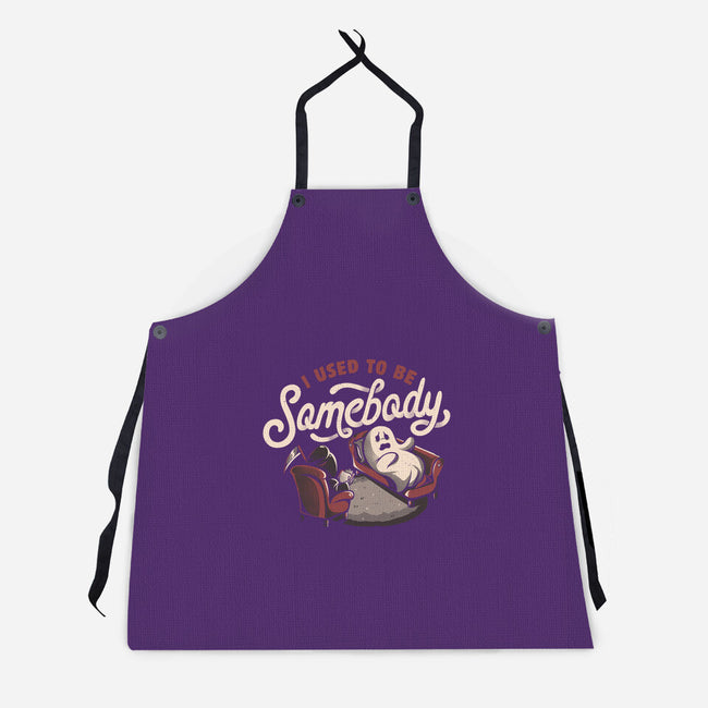 Used To Be Somebody-unisex kitchen apron-eduely