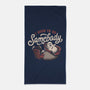 Used To Be Somebody-none beach towel-eduely