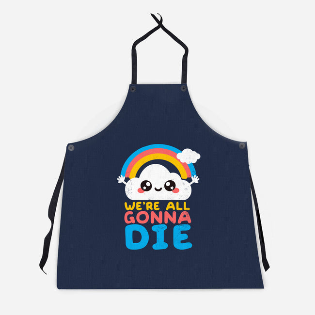 All Gonna Die-unisex kitchen apron-NemiMakeit