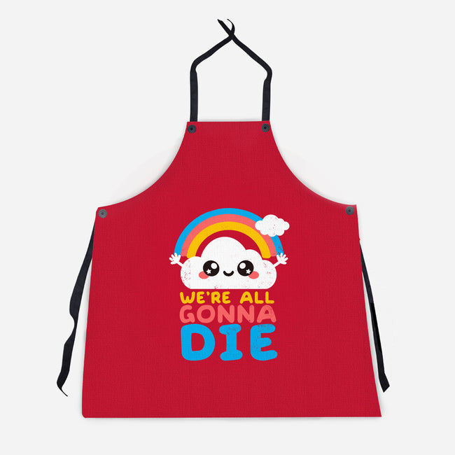 All Gonna Die-unisex kitchen apron-NemiMakeit