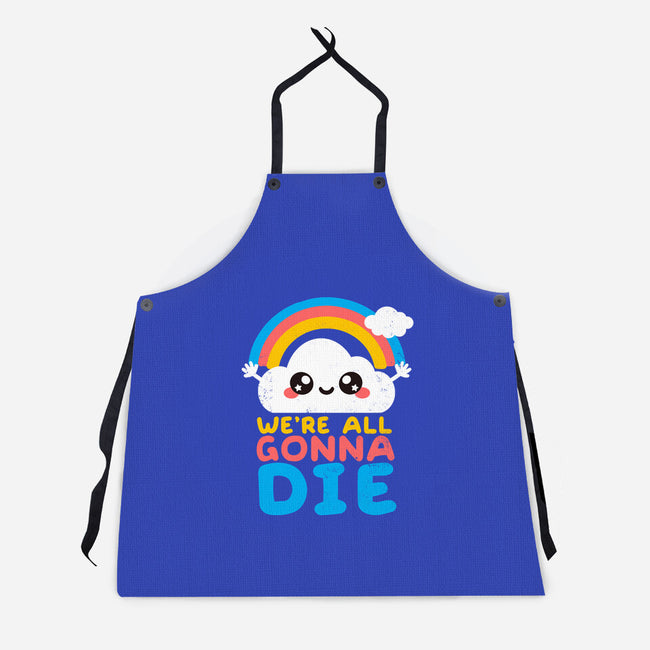 All Gonna Die-unisex kitchen apron-NemiMakeit