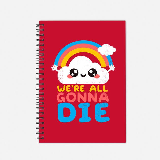 All Gonna Die-none dot grid notebook-NemiMakeit