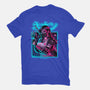 Neon Fantasy-womens fitted tee-Bruno Mota
