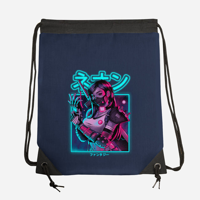 Neon Fantasy-none drawstring bag-Bruno Mota