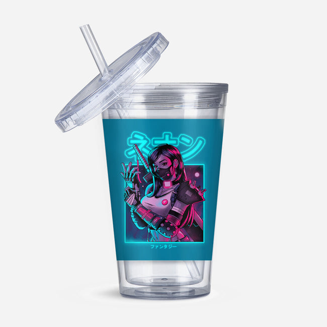 Neon Fantasy-none acrylic tumbler drinkware-Bruno Mota