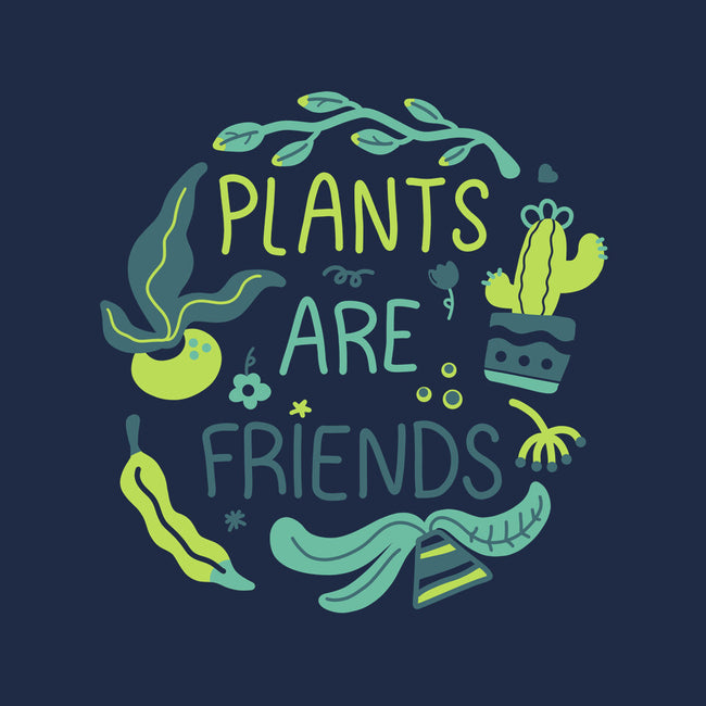 Plants Are Friends-womens basic tee-Mushita