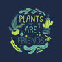 Plants Are Friends-womens basic tee-Mushita