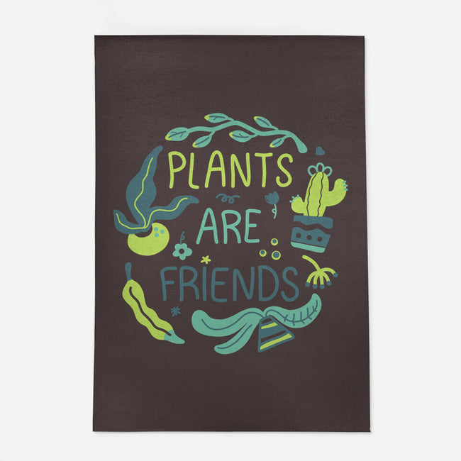 Plants Are Friends-none outdoor rug-Mushita