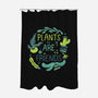 Plants Are Friends-none polyester shower curtain-Mushita