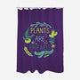 Plants Are Friends-none polyester shower curtain-Mushita