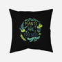 Plants Are Friends-none removable cover w insert throw pillow-Mushita