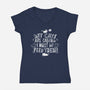 My Cats Are Calling-womens v-neck tee-tobefonseca