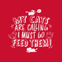 My Cats Are Calling-youth basic tee-tobefonseca