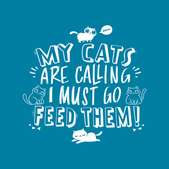 My Cats Are Calling-unisex basic tee-tobefonseca