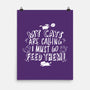 My Cats Are Calling-none matte poster-tobefonseca