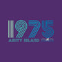 Amity Island 1975-womens fitted tee-DrMonekers