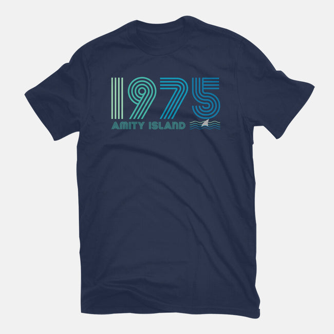 Amity Island 1975-mens basic tee-DrMonekers