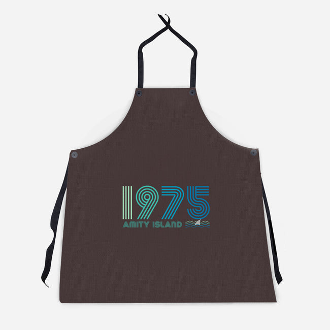 Amity Island 1975-unisex kitchen apron-DrMonekers