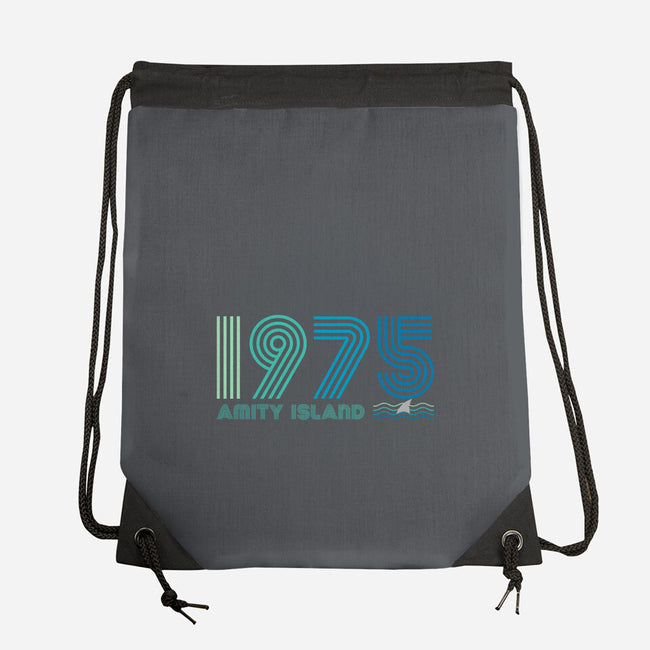 Amity Island 1975-none drawstring bag-DrMonekers
