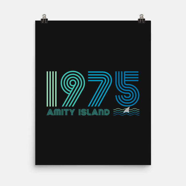 Amity Island 1975-none matte poster-DrMonekers