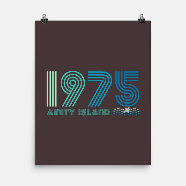 Amity Island 1975-none matte poster-DrMonekers