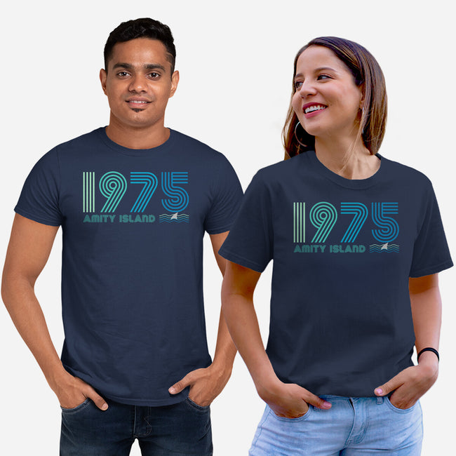 Amity Island 1975-unisex basic tee-DrMonekers