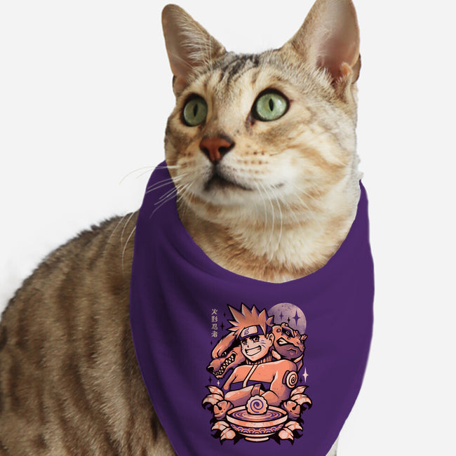 The Beast Boy-cat bandana pet collar-eduely