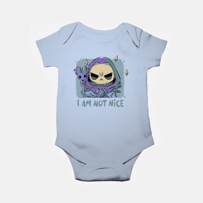 I Am Not Nice-baby basic onesie-xMorfina