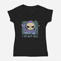 I Am Not Nice-womens v-neck tee-xMorfina