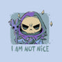I Am Not Nice-womens fitted tee-xMorfina