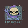 I Am Not Nice-none memory foam bath mat-xMorfina