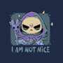 I Am Not Nice-none removable cover w insert throw pillow-xMorfina