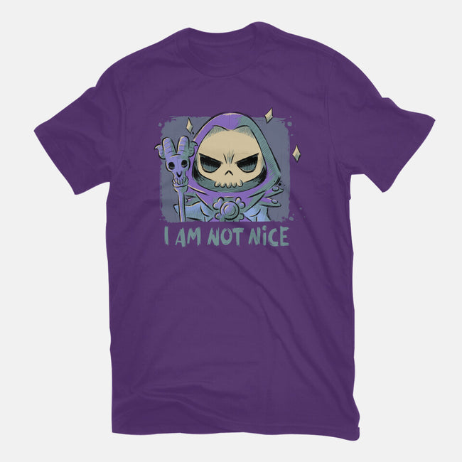 I Am Not Nice-womens fitted tee-xMorfina