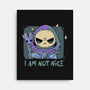 I Am Not Nice-none stretched canvas-xMorfina