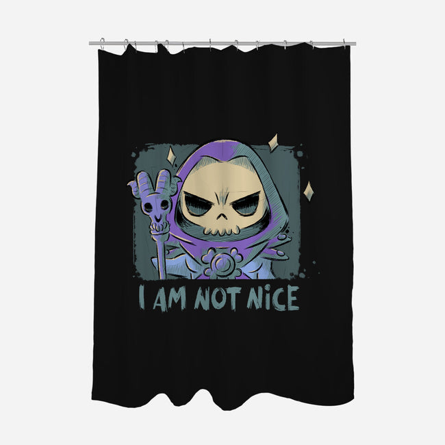 I Am Not Nice-none polyester shower curtain-xMorfina