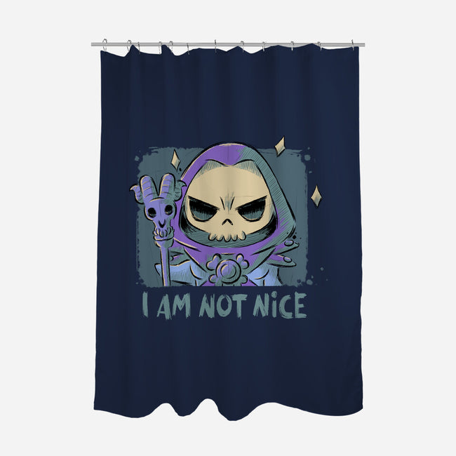 I Am Not Nice-none polyester shower curtain-xMorfina