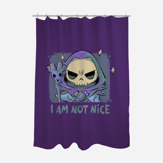 I Am Not Nice-none polyester shower curtain-xMorfina