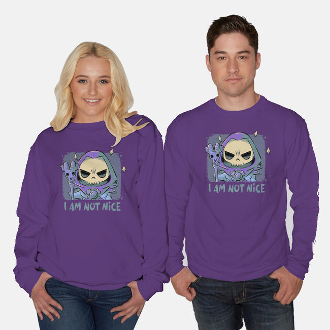 I Am Not Nice-unisex crew neck sweatshirt-xMorfina