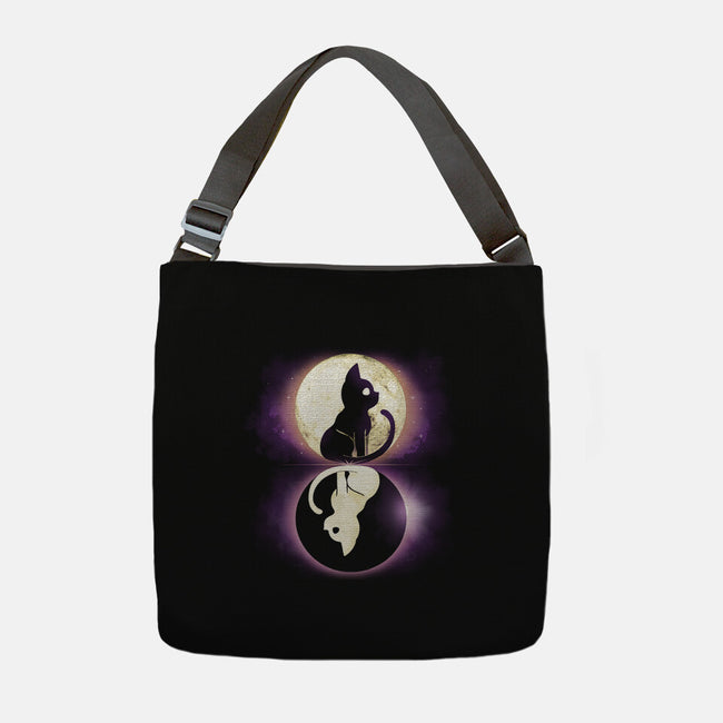 Moon Eclipse Cats-none adjustable tote-Vallina84