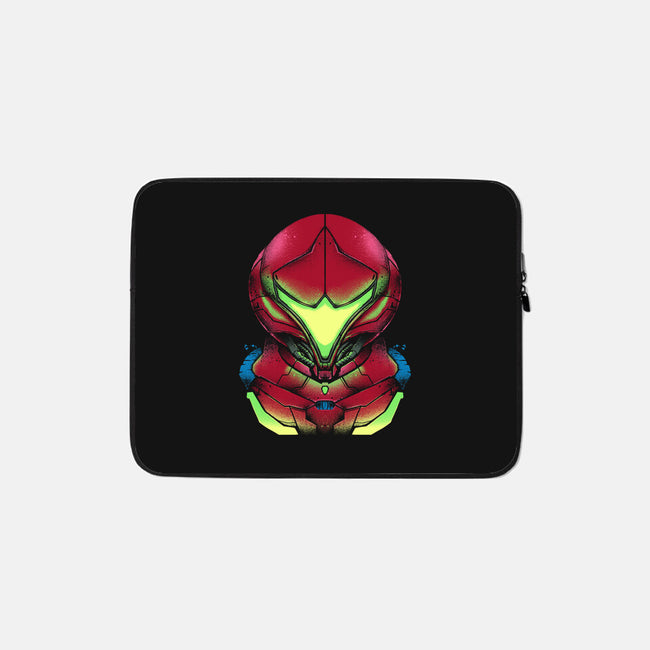 Metroid Dread-none zippered laptop sleeve-RamenBoy
