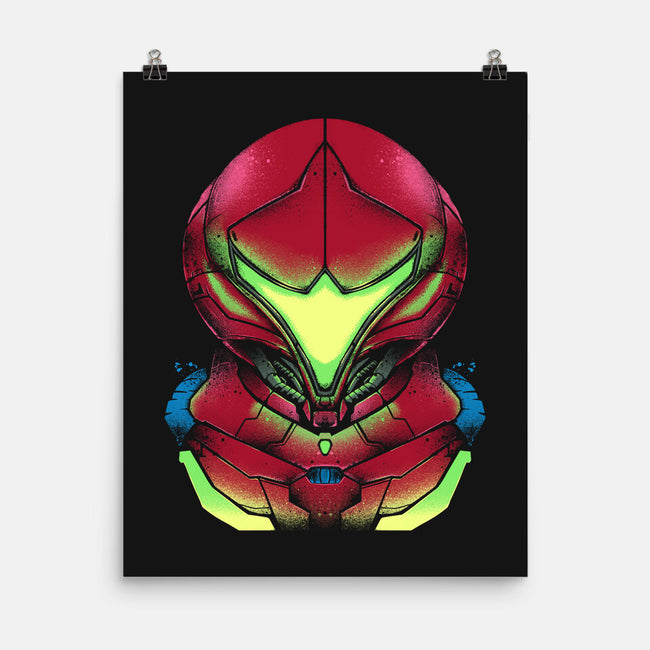 Metroid Dread-none matte poster-RamenBoy