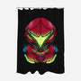 Metroid Dread-none polyester shower curtain-RamenBoy