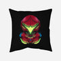 Metroid Dread-none removable cover w insert throw pillow-RamenBoy