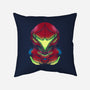 Metroid Dread-none removable cover w insert throw pillow-RamenBoy