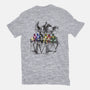 Lunch Atop A Mega-mens heavyweight tee-zascanauta