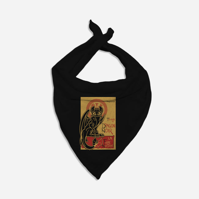La Furie Nocturne-dog bandana pet collar-Bezao Abad