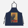 La Furie Nocturne-unisex kitchen apron-Bezao Abad